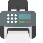 Fax SVG Icon